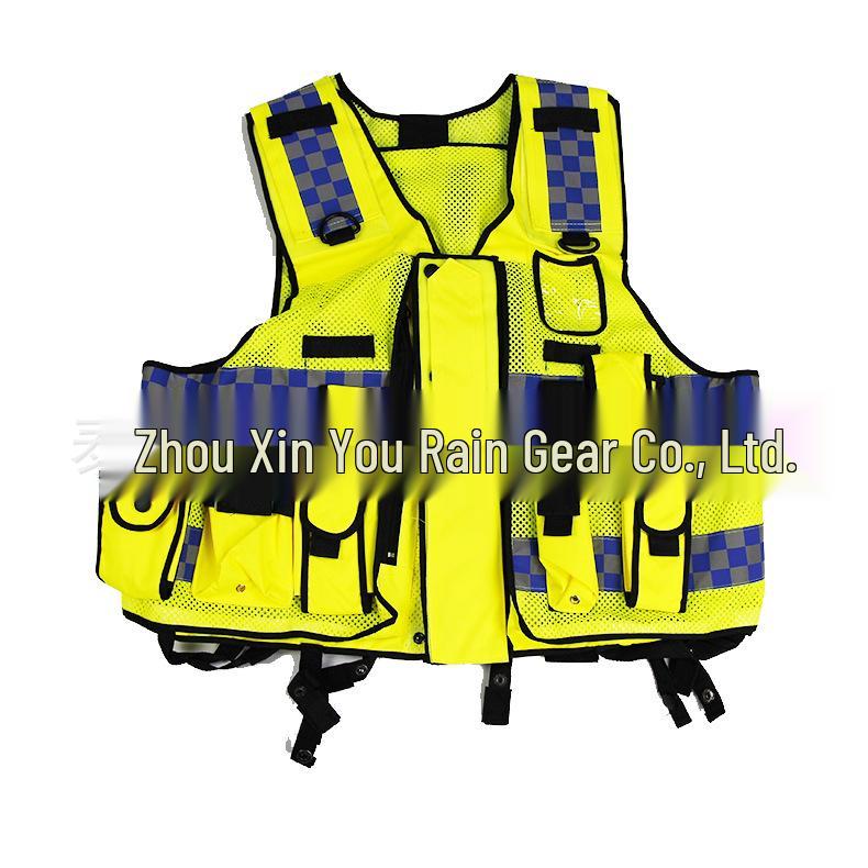 Fluorescent Yellow Reflective Traffic Safety Vest