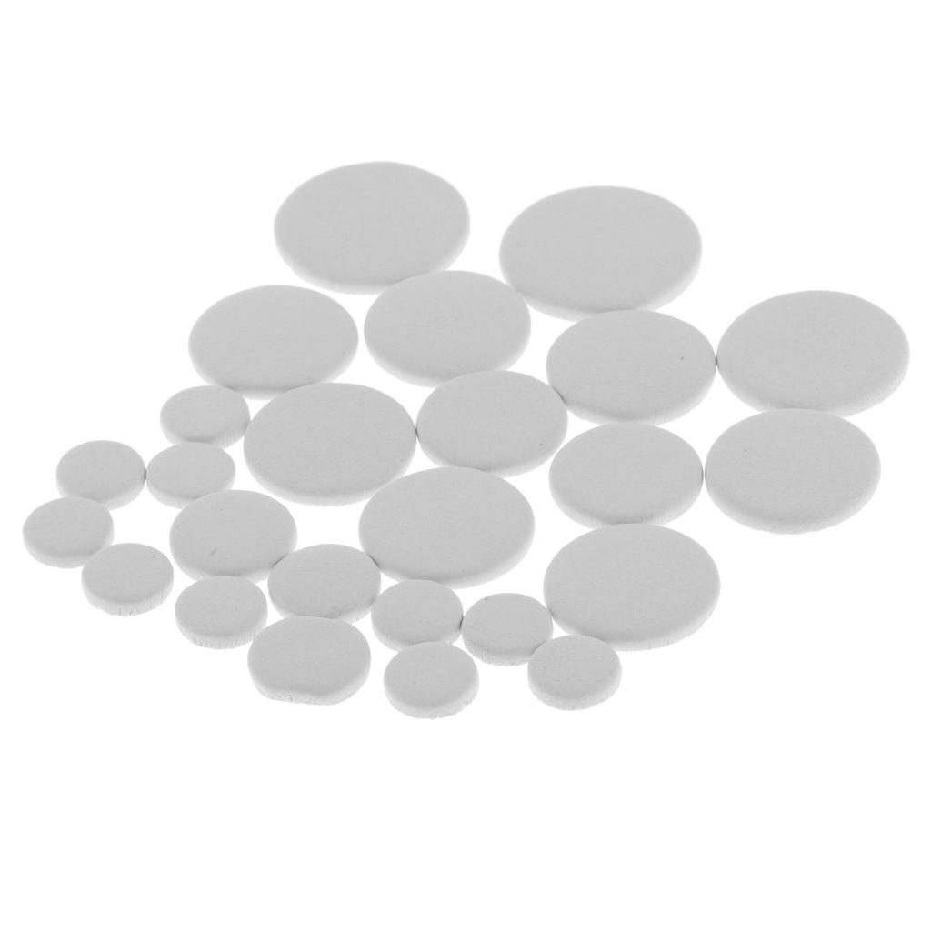 1 Set Bassoon Leather Pads Soundhole Mats uygun fiyatlı satın alın