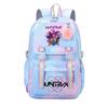 Girls Kpop Hunters Rumi Zoey Mira Printed Backpack Student School Travel Large Capacity Bag