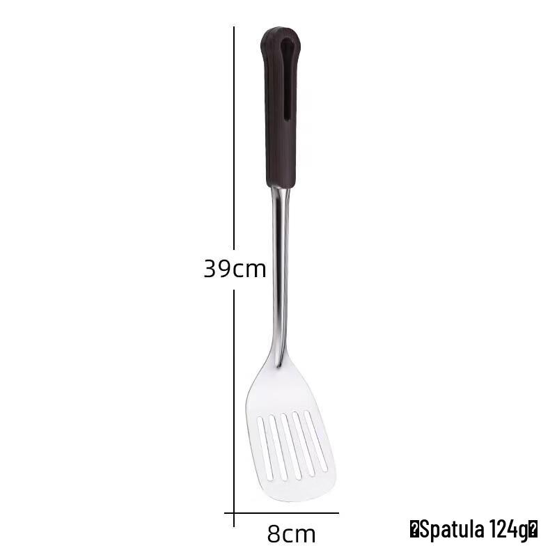 

Bumanchun 304 Stainless Steel Kitchen Spatula with Bakelite Handle