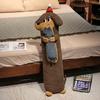 Stuffed Long Pillow Dachshund Dogs Plush Toy Soft Cute Badger Puppy Plush Doll Kids Sleep Pillow Christmas Birthday Gifts
