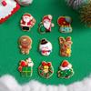 Diy Christmas Cartoon Ornament Waterproof Resin Crafts Accessories Children Gifts For Christmas