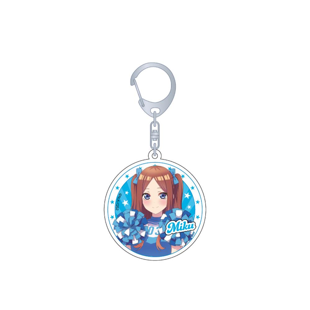 The Quintessential Quintuplets Nakano Ichika Nakano Nino Nakano Miku Nakano Yotsuba Nakano Itsuki Acrylic Keychain Bag pendant 6 cm