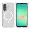 Applicabile a Samsung A27 custodia trasparente magnetica per cellulare A57/A37 Bayer anti-ingiallimento tpu + pc anti-caduta due-in-uno A17