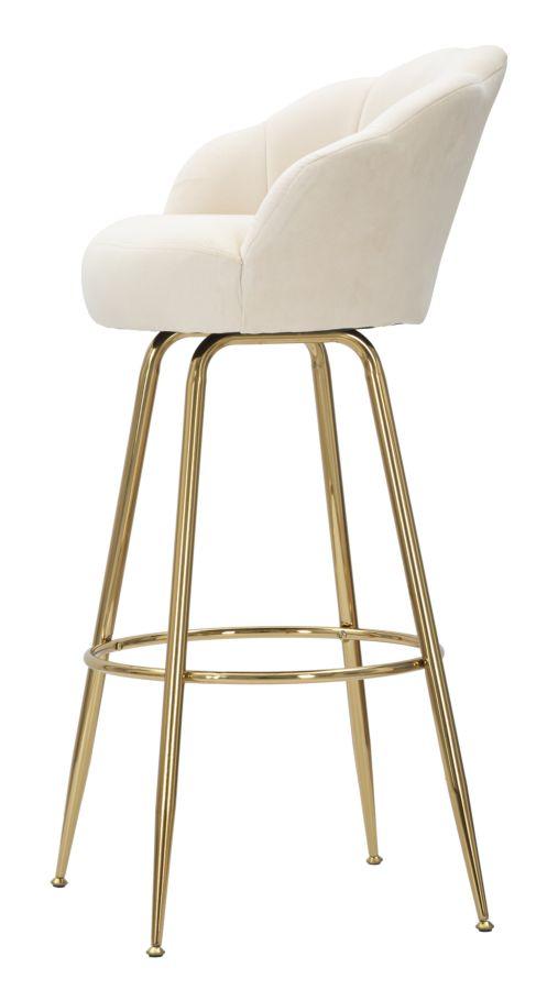 Bar Stool Vienna Crema Cm 55X53X110