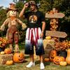 Men's Loose Fit Casual Shorts with Large Pockets Halloween Print