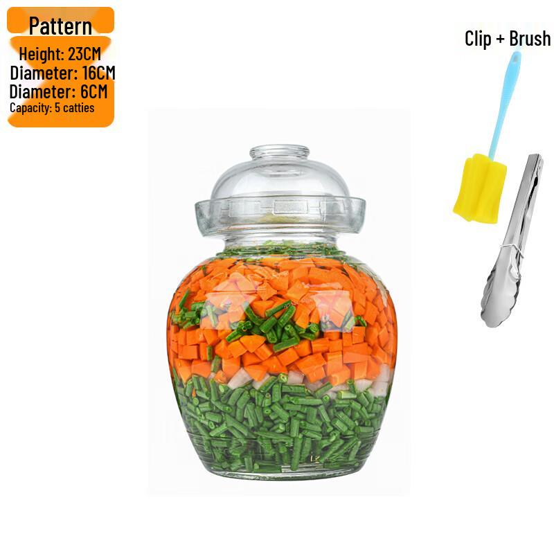 Glass Pickling Jar