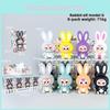 Baby Scarf Three  Cat And Rabbit Cute Cartoon Ornament Blind Box Decor Desktop