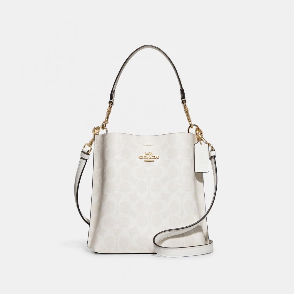 

Сумка-ведро Coach Mollie 22 из канвы Signature