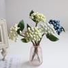 Berry Artificial Flowers Bouqute Plastic Fake Flowers for Home Decors Christmas Garden Wedding Decoration Faux Plant Accessories