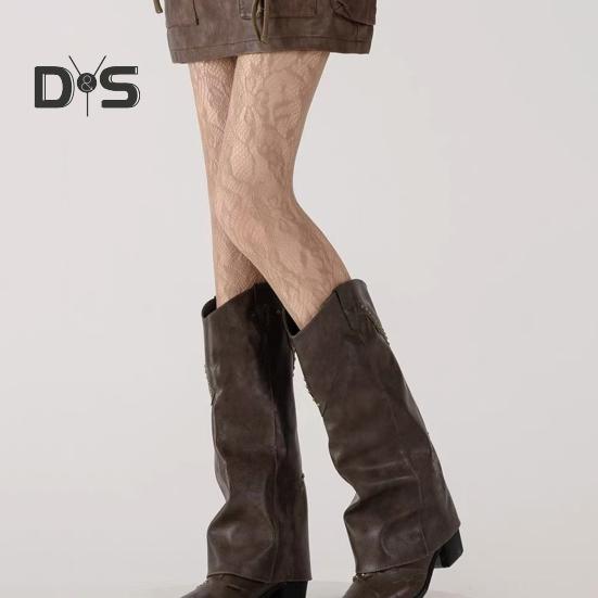 Strumpfhosen für Damen mit ausgehöhltem Rankenblumenmuster, ultradünn, durchsichtig, hohe Elastizität, rutschfest, einfarbig, passender Minirock für Pendler, Dating, Party