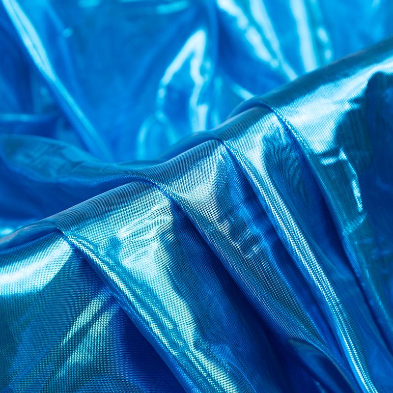 

100x150cm Liquid Metallic Spandex Lame Fabric for Dance Wear Costumes Dresses Leggings Background Decoration Clothing Material 100x150cm