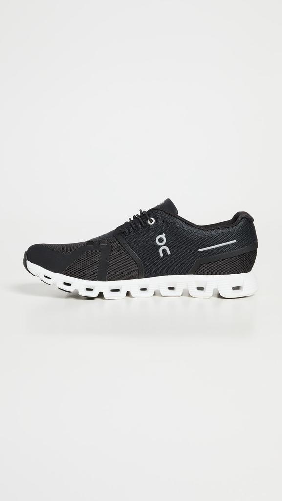 On Cloud 5 Running Size D Men's Shoes, Black/White, 27.0 Cm,