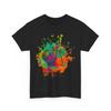 Basketball Shirt, Sports Lovers Watercolor Basketball Women Men T-Shirt Mens Womens Tees Top