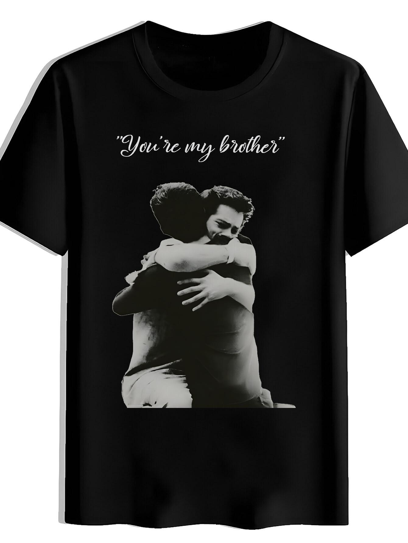 T-shirt Black Brother Graphic - You re My Brother & Bro God Sibling Design XL