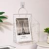 Zhong En Black Iron Wall-Mounted Magazine Rack