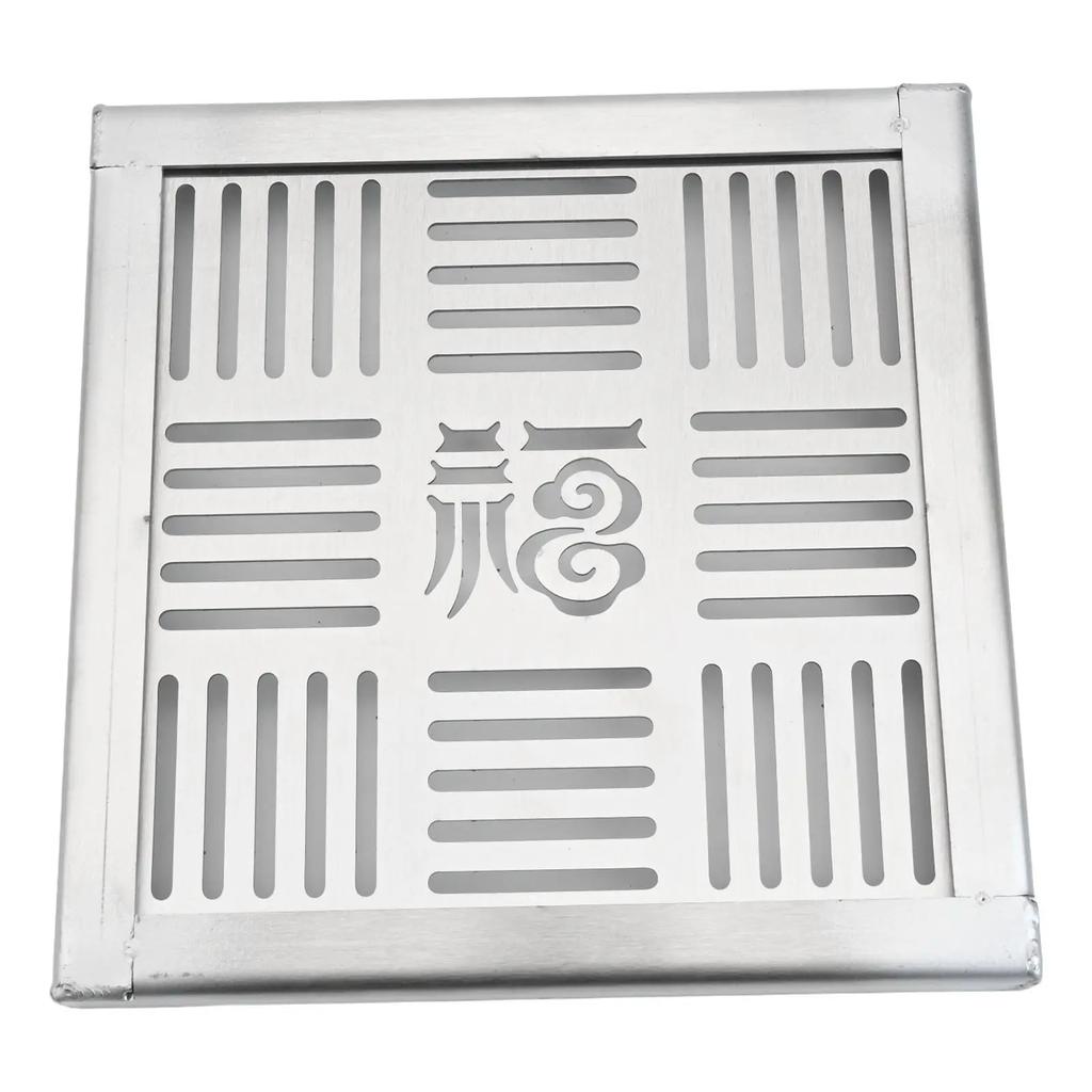 Stainless Steel Drain Cover, Outdoor Drainage Cover, Rainwater Collection Channel Cover, Drainage Ditch Cover