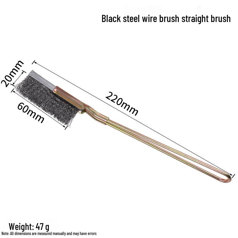 

Industrial Stainless Steel & Copper Wire Brush with Handle for Grill Polishing and Rust Removal