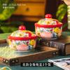 Bowl Household ceramic tableware High value salad bowl Noodle bowl Soup bowl Fruit bowl New large bowl Personal only