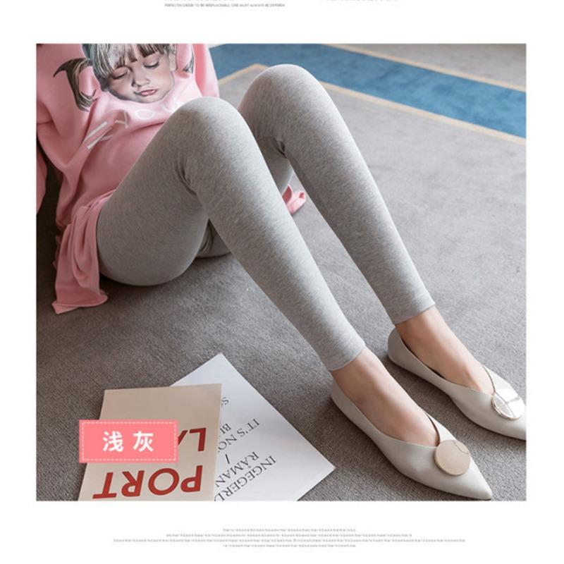 Maternity leggings summer thin seven-point pants loose large size pregnancy support shorts nine-point pants summer small women