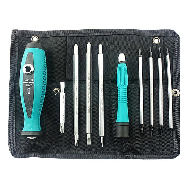 Screwdriver Set with Tape Packaging for Home Repair Tools