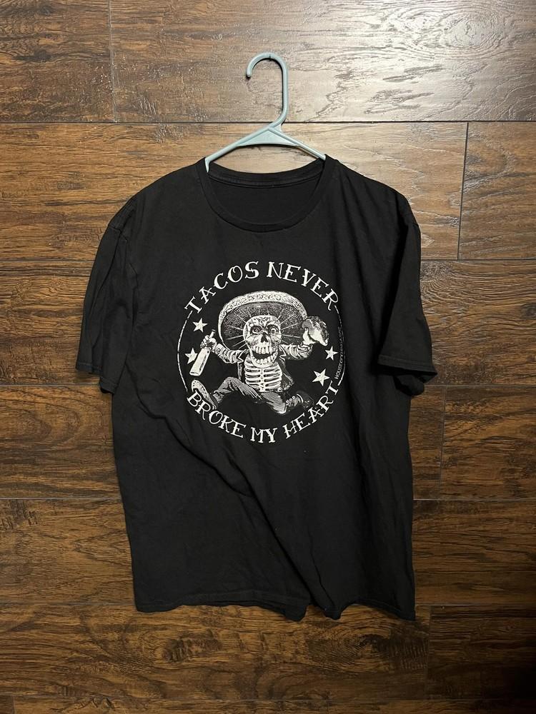 Футболка Tacos Never Broke My Heart x Унисекс футболка House of Chingasos XXXL