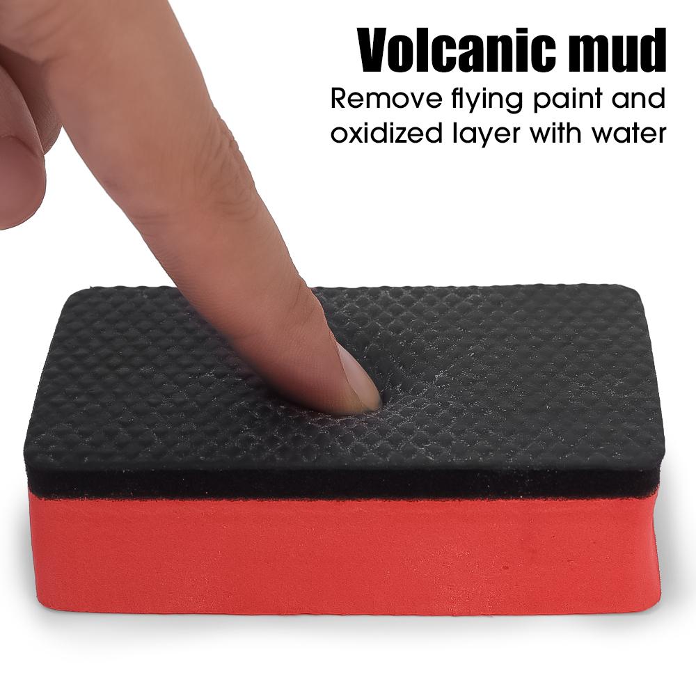 Car Wash Mud Cleaner Magic Clay Bar Sponge Block Pad Remove Contaminants Before Polisher Wax For Car Care Wash Accessories