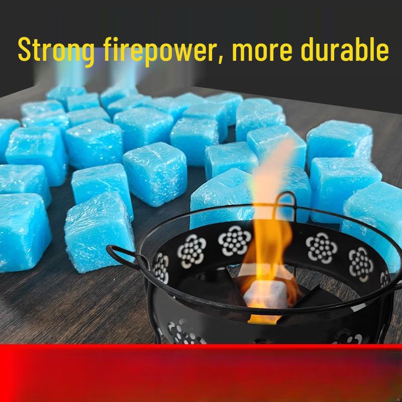 Durable Solid Fuel Charcoal Igniter Blocks