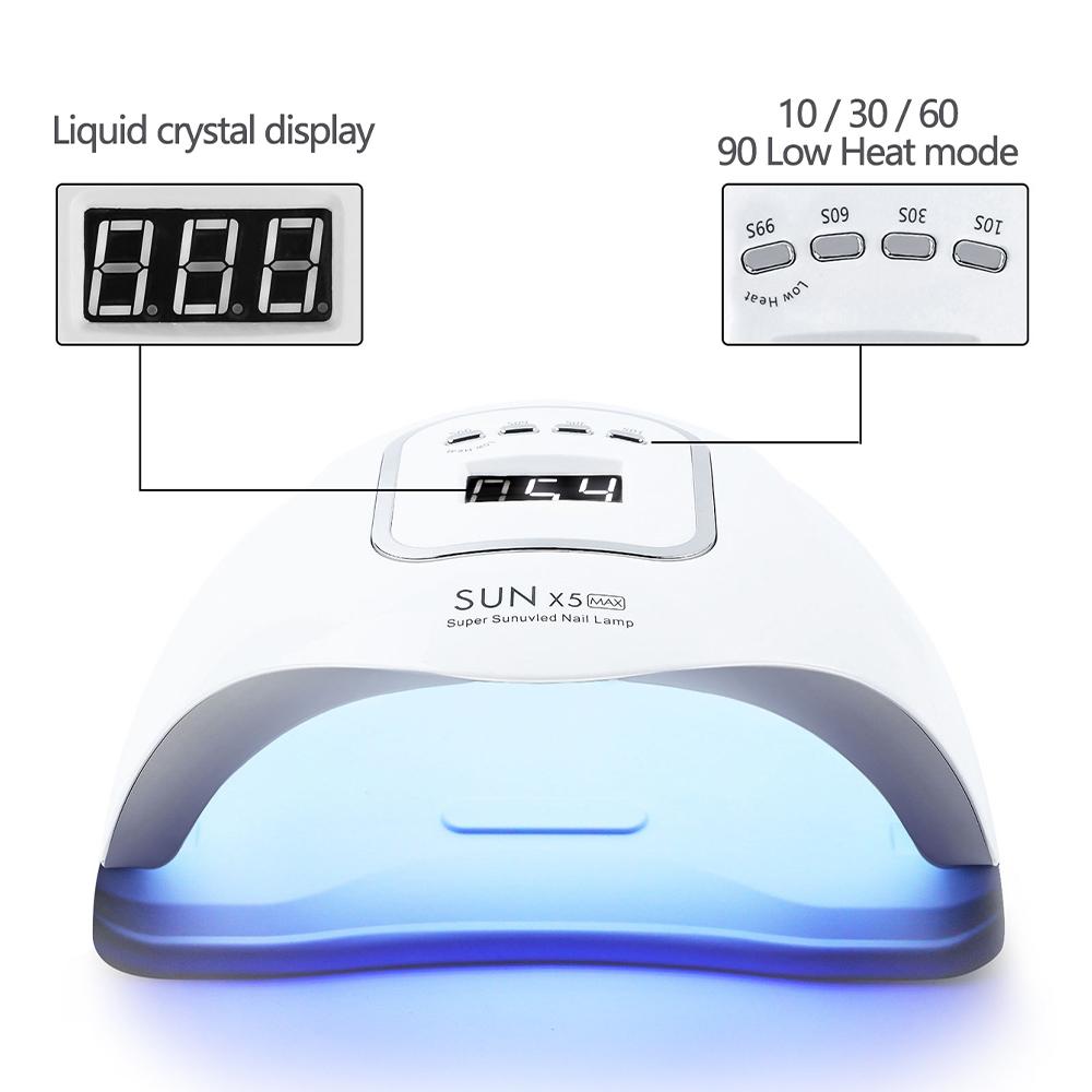 UV LED Nail Lamp and Gel Nail Dryer - X5 MAX Fast Curing Equipment for Salon Use