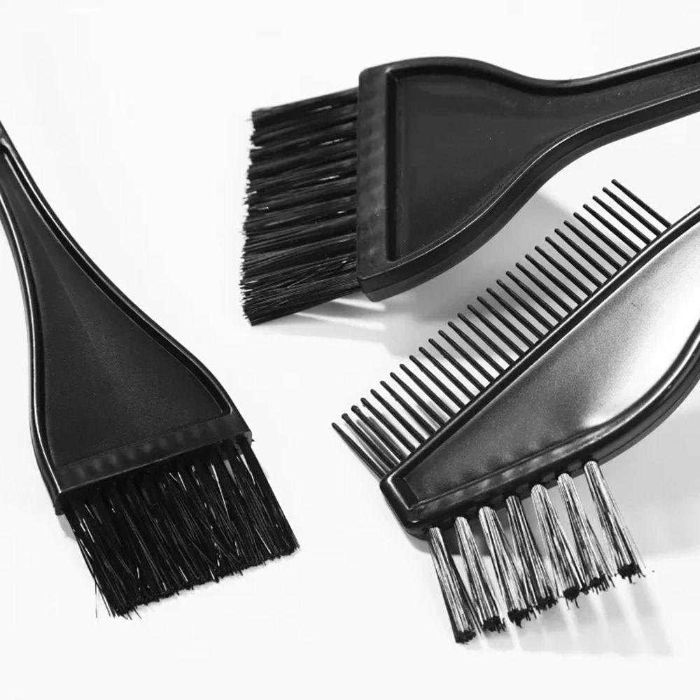 4Pcs/Set DIY Hair Dyeing Kit Salon Hair Dye Tools New Stirring Brush  For Hair Coloring Bleaching