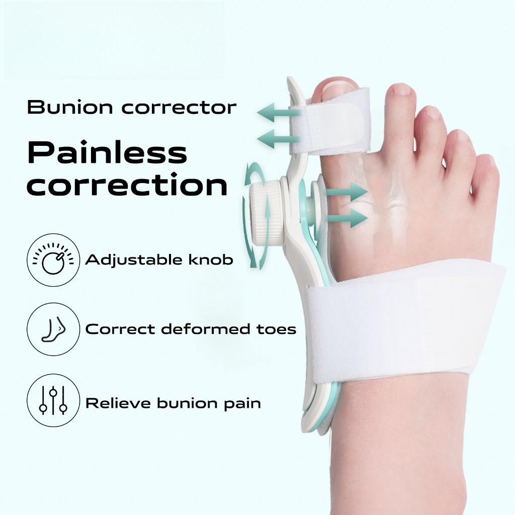 

Adjustable Knob Big Toe Straightener Orthopedic Relieve Bunion Pain Toe Corrector Bunion Corrector