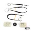 EWR5556 Window Regulator Repair Set Front Left Door for VW Golf MK7 5G 2012-2021 4/5 Door 5G4837461