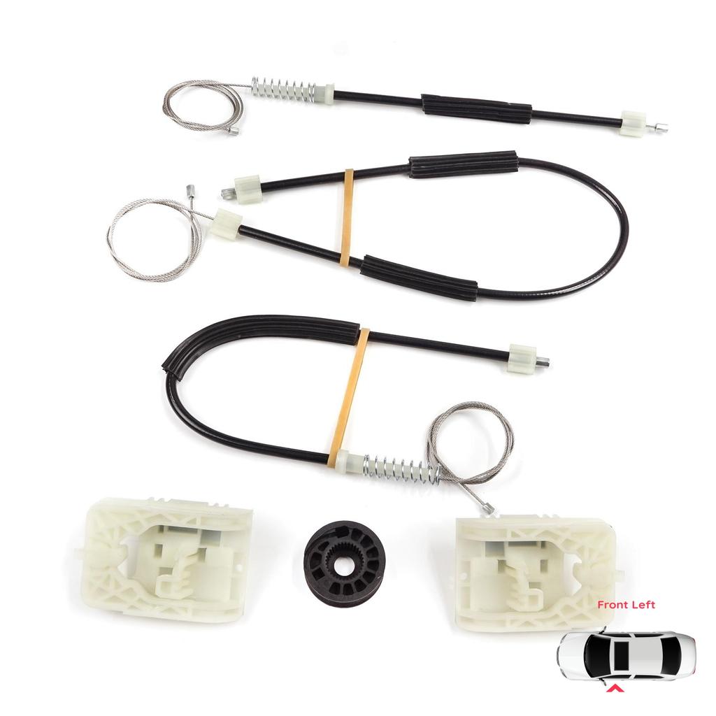 EWR5556 Window Regulator Repair Set Front Left Door for VW Golf MK7 5G 2012-2021 4/5 Door 5G4837461