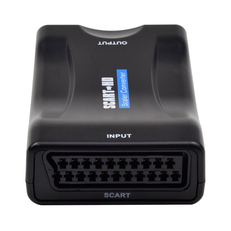 HD Video SCART to HDMI Converter & TV Adapter Switch