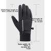 Storage Design Touch Screen Gloves Unisex Flip Gloves Warm Outdoor Sports Gloves  Riding