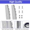 Ice Auger Blades 28340 for Eskimo Quantum 8 Inch Hand Ice Augers Blades (with Bolts Nuts