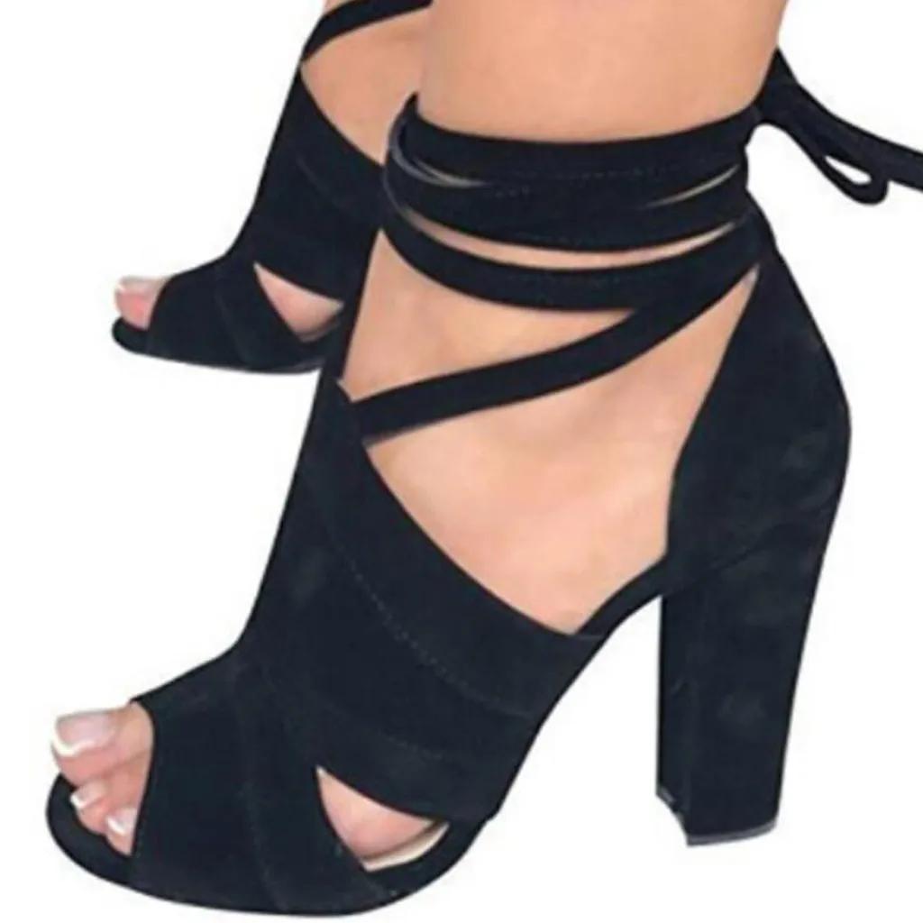 Fashion Shoes Cswo01 Women's Woman Sandals Summer Shoes High Heels Side Empty Ankle Cross Straps Open Toe Sandals Summer Sexy High Heel Shoes Uo98 Cm