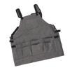 Work Apron Multi Pockets Adjustable Protective Woodworking Tool Apron for Barbecue Electricians Mechanic