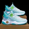 High-top mesh breathable actual basketball shoes, young men's non-slip and wear-resistant outdoor sports shoes