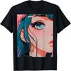 Anime Girl Tee Easily Distracted By Anime and Sketching T-Shirt
