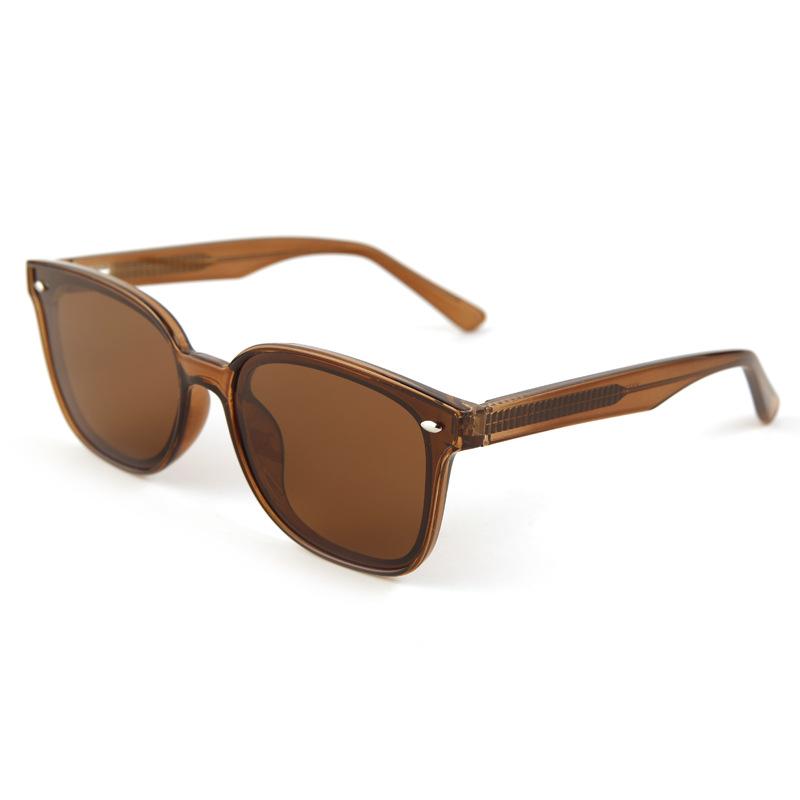 Daily Shade Versatile Pin Box Sunglasses Women's Fashion Trend Polarized Light Anti-UV Sunglasses Men