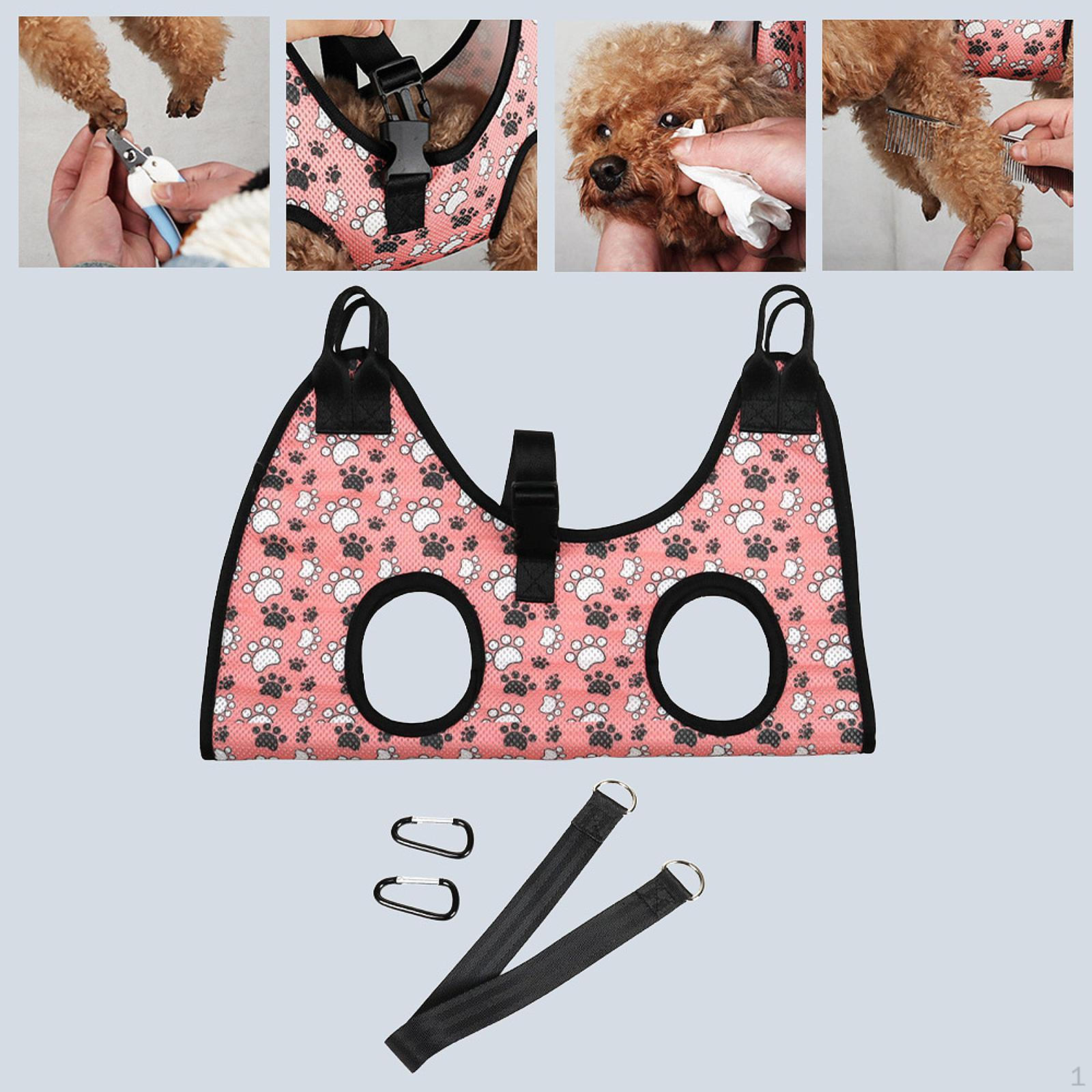 

Гамак для купания питомца для ухода за когтями и груминга 38cmx55cm