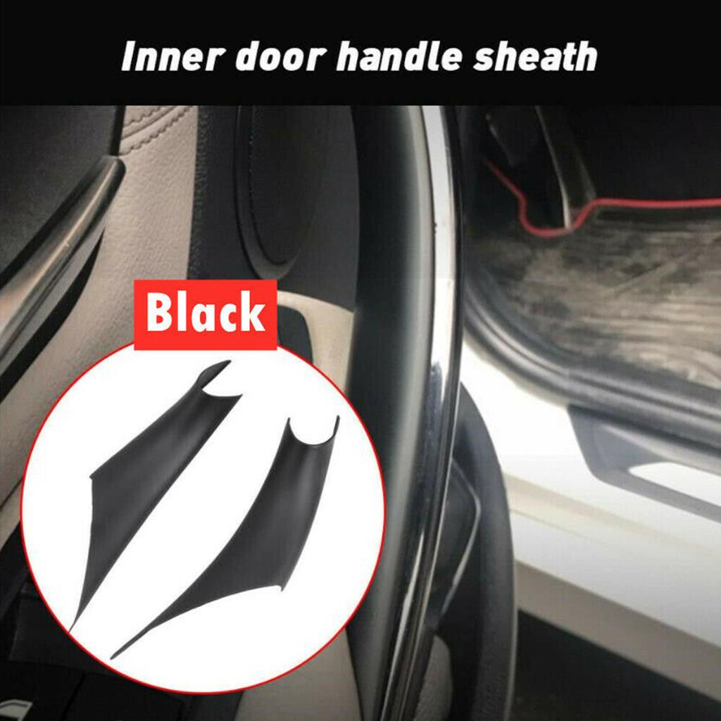 Car Inner Door Panel Grab Handle Covers Armrest Protective Trims For BMW 3 4 Series F30 F35 320i 320Li 328i 328Li 335i 2012-2018