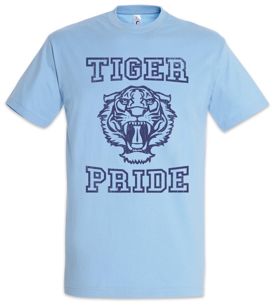 

Tiger Pride Mens T-Shirt School 13 School Tape Reasons Team Team Why 4XL