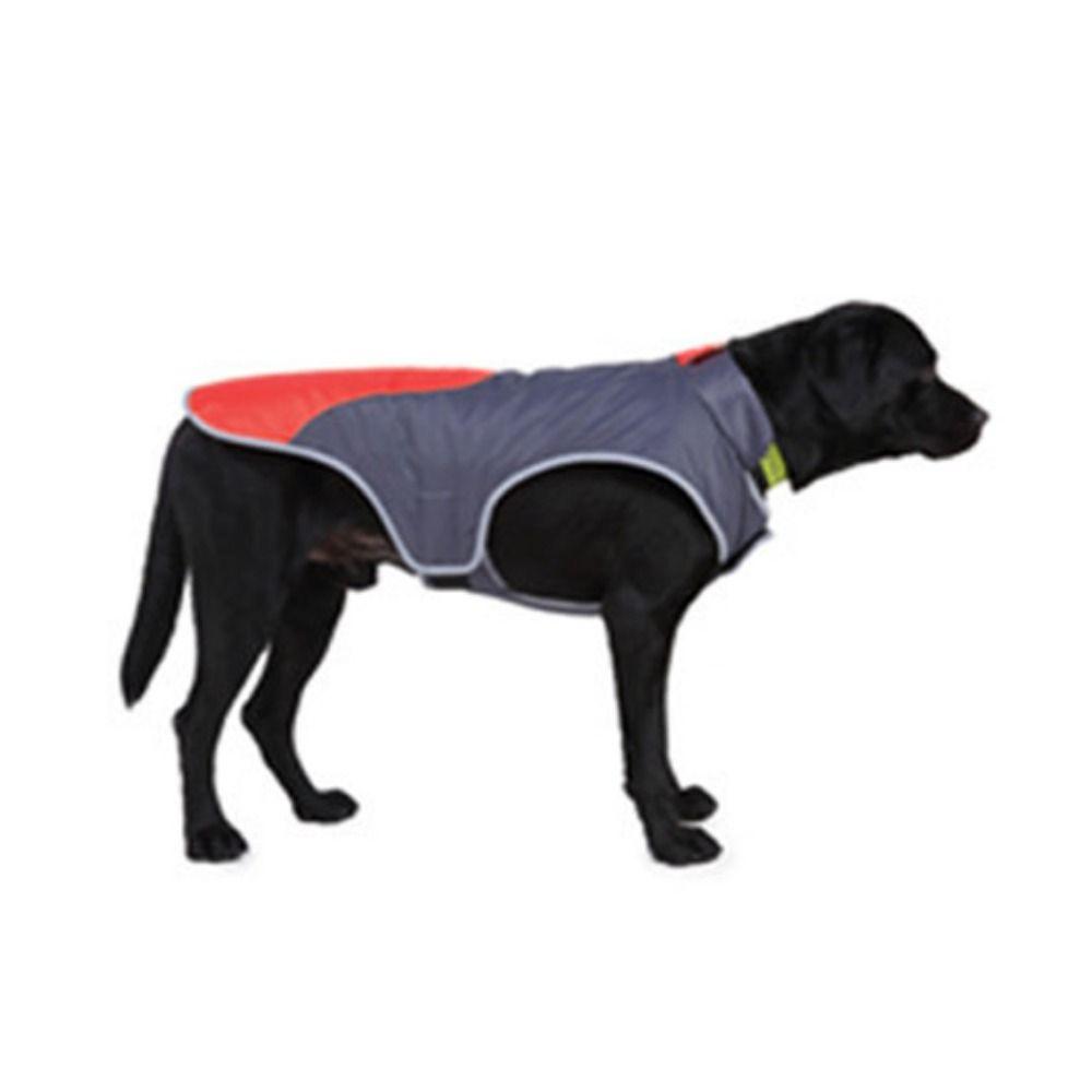 Warm Dog Reflective Charge Coat Cotton/Fleece Outdoor Dog Coat Vest Warm Dog Jacket  Autumn