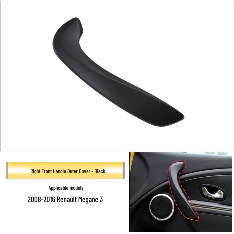 Renault Megane 3-Türer Innenraum Vordertürgriff Armlehnenhalter Abdeckung Zierleiste