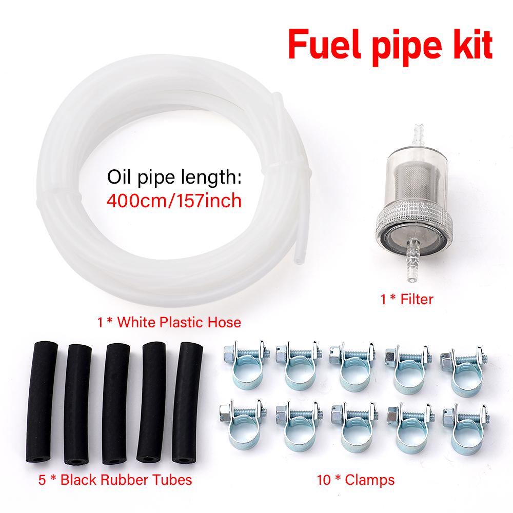 4M Fuel Tank Standpipe Kit Replaceable Parking Heater Fuel Line Kit for Eberspacher/ Webasto Heater Diesel Hose Clip