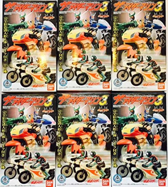 

The Rider Machine all 6 Bandai of candy toys 3, types, [out print]