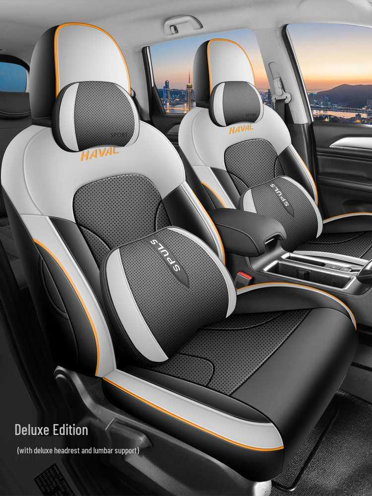 Haval M6 PLUS Full-Coverage Smart Seat Covers: All-Season Leather Cushions