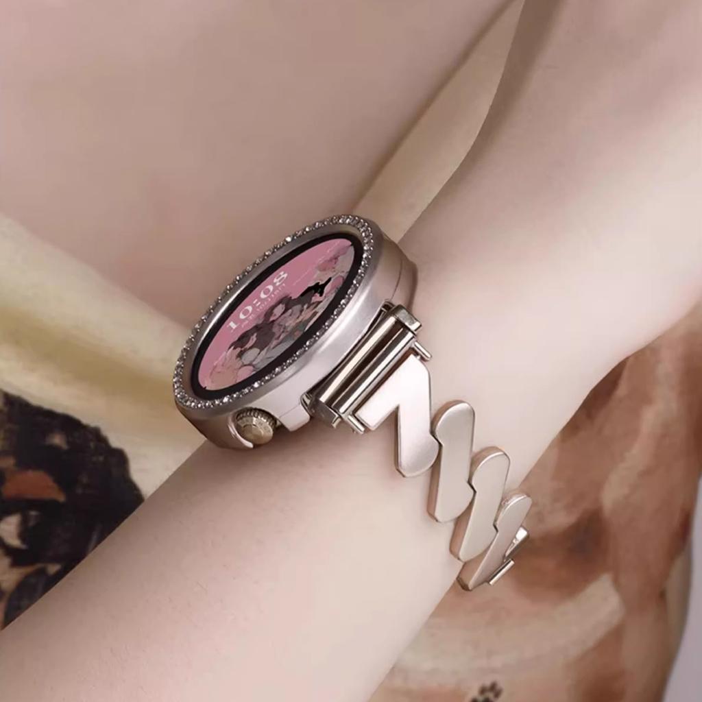 Bling PC Hohlgehäuse Rahmen für Huawei Watch GT6 Diamant Kristall Stoßstangen Schutz für Huawei Watch GT6 41mm Hülle Zubehör